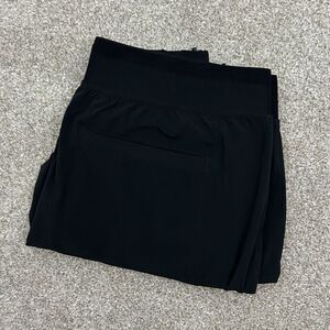 Athleta Women's Size 14 Jogger Pants Black Zip Up Ankle‎ Area EUC